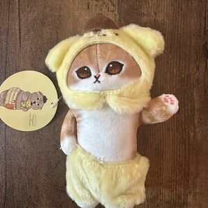 mofusand x sanrio Pompompurin plush